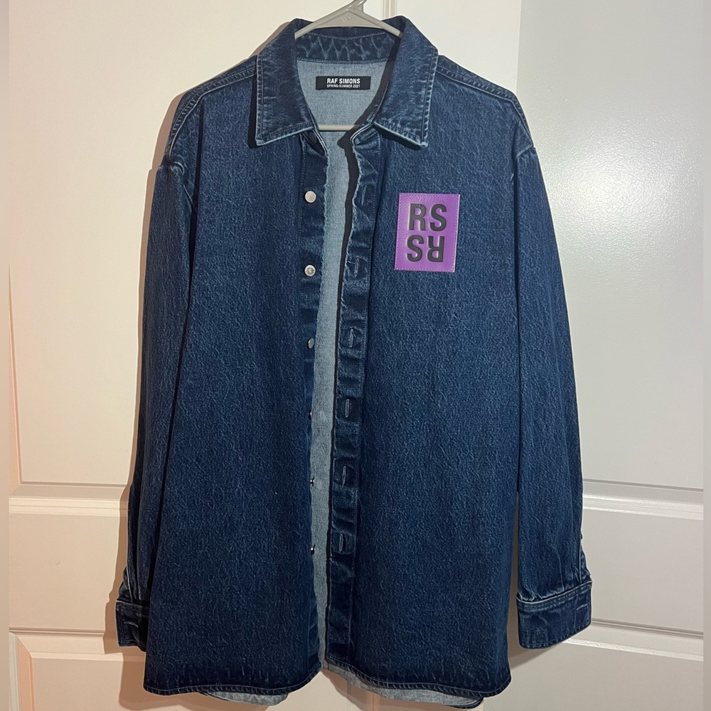 Raf Simons Jean Jacket Size Medium